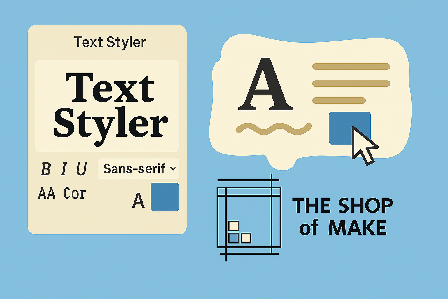 Text Styler Tool Interface Example